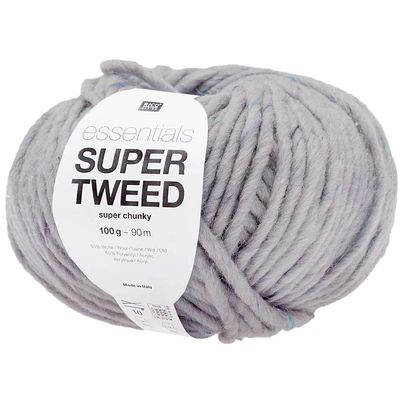 Essentials Super Tweed Super Chunky Yarn (003 Lilac), 100 g