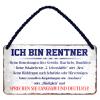helges-shop “I’m Retired” Metal Sign, 18 x 12 cm view 2