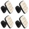 Hipster Glass Drawer Knobs with Cat and Kitten Motif, 4-Pack view 2
