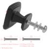 Cabinet Knobs for Kitchen Cabinets and Drawers, Two Dogs with Umbrella, 4-Pack view 3