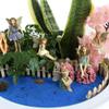 Miniature Fairy Figures for Outdoor Garden Decor, Resin, Assorted, 6 Pieces view 2