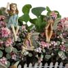 Miniature Fairy Figures for Outdoor Garden Decor, Resin, Assorted, 6 Pieces view 4