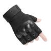 HUNTVP Tactical Half-Finger Gloves, Black, XL view 1