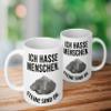True Statements: I Hate People, Stones Are Okay Coffee Mug view 4