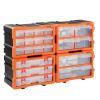 MONZANA Small Parts Organizer Set, Expandable, 72 Compartments view 1