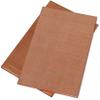 4PCS T2 Conductive Copper Plates, 0.8 x 100 x 100 mm, Pure Red Copper Sheets view 4