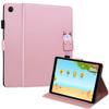 XFDSFDL PU Leather Flip Cover for Huawei MatePad T8 8-Inch, Rabbit Pattern, Stand, Magnetic Closure, Rose Gold view 1