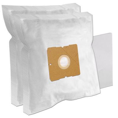PakTrade 10 Vacuum Cleaner Bags + Filter for Sanyo NC 550, SC 7020, SC 357, SC 91, P 8, SC 7060, SC 65/A and SCN 310