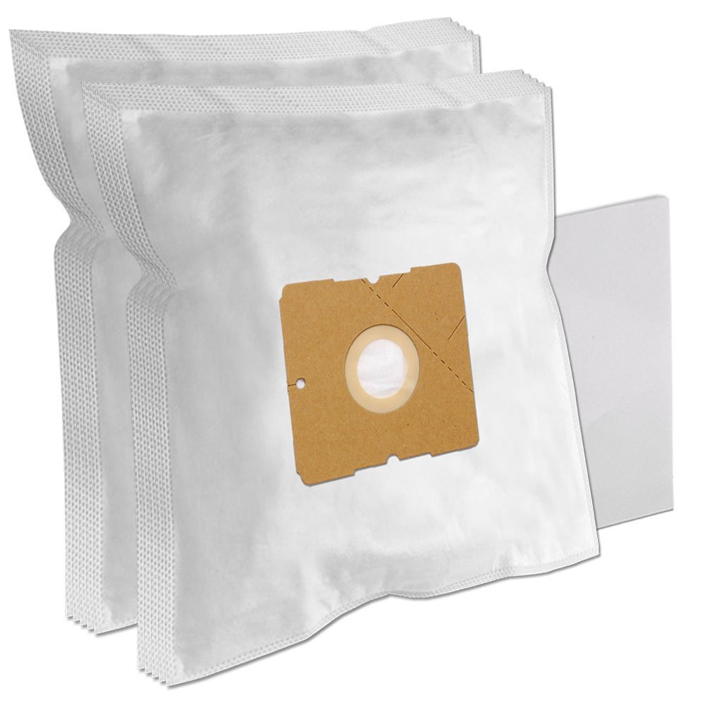 PakTrade 10 Vacuum Cleaner Bags + Filter for Sanyo NC 550, SC 7020, SC 357, SC 91, P 8, SC 7060, SC 65/A and SCN 310