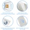 PakTrade 10 Vacuum Cleaner Bags + Filter for Sanyo NC 550, SC 7020, SC 357, SC 91, P 8, SC 7060, SC 65/A and SCN 310 view 3