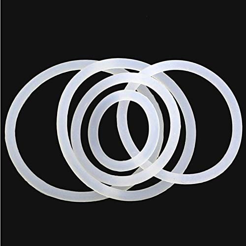 Pangocho Jinchao O-Ring Seal Washer, 10-Pack, White, OD 11 mm