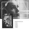 LIJUCAI Modern Black and White Fashion Canvas Poster, Woman Wall Art, 60 x 80 cm, Unframed view 2
