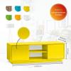 Aileenstore Eyecatcher TV Lowboard, Yellow view 2