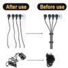MiuCo Desk Cable Management Kit, 100 Pieces view 4