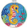 Ladybird Sea Princess Long-Stitch Kit with 6 in. Embroidery Hoop view 1