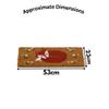 Garden Mile Doormat, Natural Look, Non-Slip PVC Backing, Indoor/Outdoor, Colorful, Durable (Fox Hollow) view 2