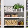 Rotho Evo Safe Keeping Storage Box with Lid, 11 L, BPA-Free Food-Safe PP, Anthracite view 4