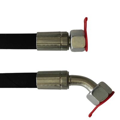 Hydraulic Hose 1500 mm 1SN DN13 | G 1/2" Thread | DKR–DKR45 | 160 bar Rated Pressure