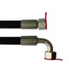 Hydraulic Hose 9,200 mm 1SN DN13, G 1/2 in, DKR–DKR90, 160 bar view 1