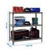 Simon Rack Metal Shelving Unit 900 x 1000 x 300 mm - Ecoclick view 2