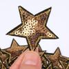 10pcs Sequin Star Iron-On Patches view 2