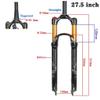 TYXTYX MTB Air Suspension Fork, Black, 26/27.5/29 in view 3