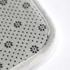 Sticker Superb 3D Bohemian Moroccan Floral Non-Slip Bathroom Rug, Microfiber Bath Mat, Beige, 60 x 60 cm view 4