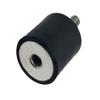 DOJA Air Conditioner Rubber Mounts M8, Female Thread, 25 x 20 mm, Pack of 4 view 1