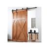 GIFSIN 12 ft/366 cm Sliding Door Hardware Kit for Double Doors view 4
