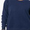 chicka-d Women's Home Base Crew Sweatshirt, Navy, Medium view 3