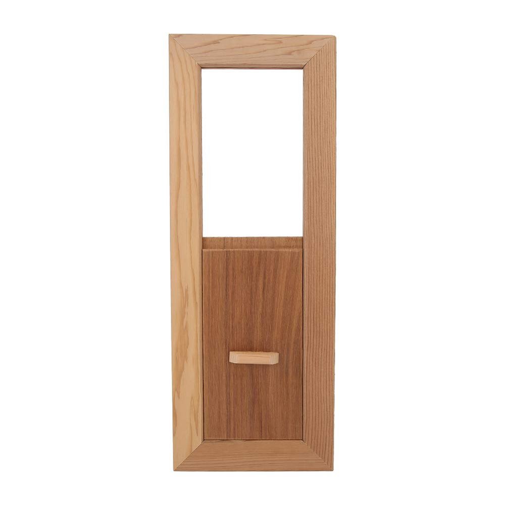 Cedar Wood Sauna Ventilation Panel