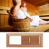 Cedar Wood Sauna Ventilation Panel view 2