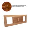 Cedar Wood Sauna Ventilation Panel view 4