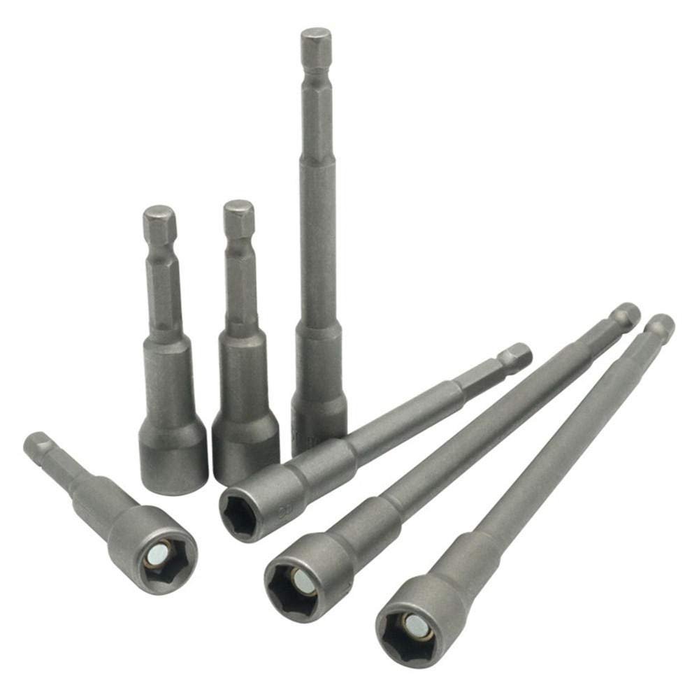 Air Screwdriver Socket, Extended Hex Driver, Electric Drill Wrench, 65 mm × H9 mm × 1