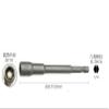 Air Screwdriver Socket, Extended Hex Driver, Electric Drill Wrench, 65 mm × H9 mm × 1 view 3