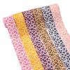 Beadthoven Leopard Print Grosgrain Ribbon, 27.8 m, 3.8 cm Wide, 6 Colors view 1