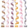 Beadthoven Leopard Print Grosgrain Ribbon, 27.8 m, 3.8 cm Wide, 6 Colors view 3