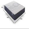 Naturalex Perfectsleep Mattress 135 x 190 cm, 30 cm High view 2