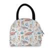 RXYY Insulated Lunch Bag with Sea Turtle and Seahorse Design view 1