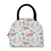 RXYY Insulated Lunch Bag with Sea Turtle and Seahorse Design view 3