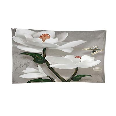FANSU Microfiber Beach Towel, 3D Butterfly Print, 70 x 150 cm