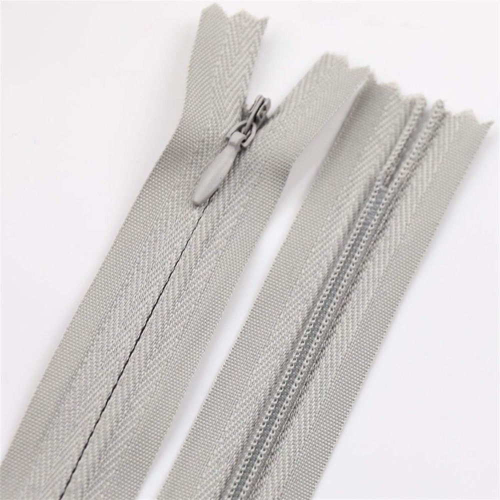 Temhyu Shuxiang #3 Invisible Zippers, 10-Pack, 4–24-Inch Nylon Coil