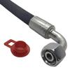 Hydraulic Hose 1SN 2600 mm DN13, M24 x 1.5, 160 bar view 4