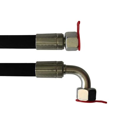 Hydraulic Hose 16S 1100 mm 2SN DN13, M24 x 1.5, DKOS/DKOS90, 275 bar