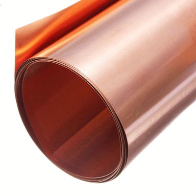 BAIWANLIN T2 Pure Copper Foil Roll, 0.2 mm × 50 mm × 3 m