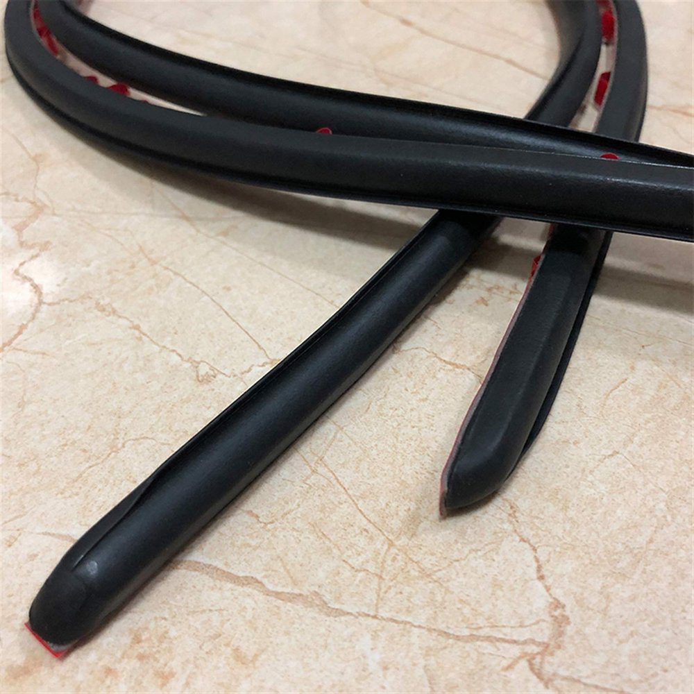 Pangyoo PYouo Car Door Rubber Seal Strip for B-Pillar Protection, 2 Pieces, Efficient Sealing (Color: 2pcs, Length: 82cm)