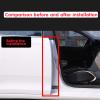 Pangyoo PYouo Car Door Rubber Seal Strip for B-Pillar Protection, 2 Pieces, Efficient Sealing (Color: 2pcs, Length: 82cm) view 3