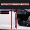 Pangyoo PYouo Car Door Rubber Seal Strip for B-Pillar Protection, 2 Pieces, Efficient Sealing (Color: 2pcs, Length: 82cm) view 4