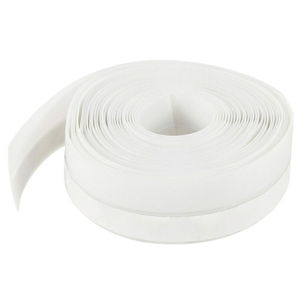 Pangyoo PYouo Self-Adhesive Silicone Door and Window Sealing Strip, White, 45 mm
