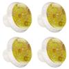 Sunflower Watercolor Drawer Knobs, 4-Piece Set view 2